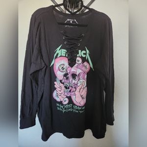 Torrid Metallica long sleeve